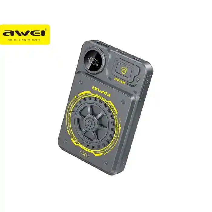 Awei P52K 10000mAh Magnetic Wireless Power Bank 22.5w